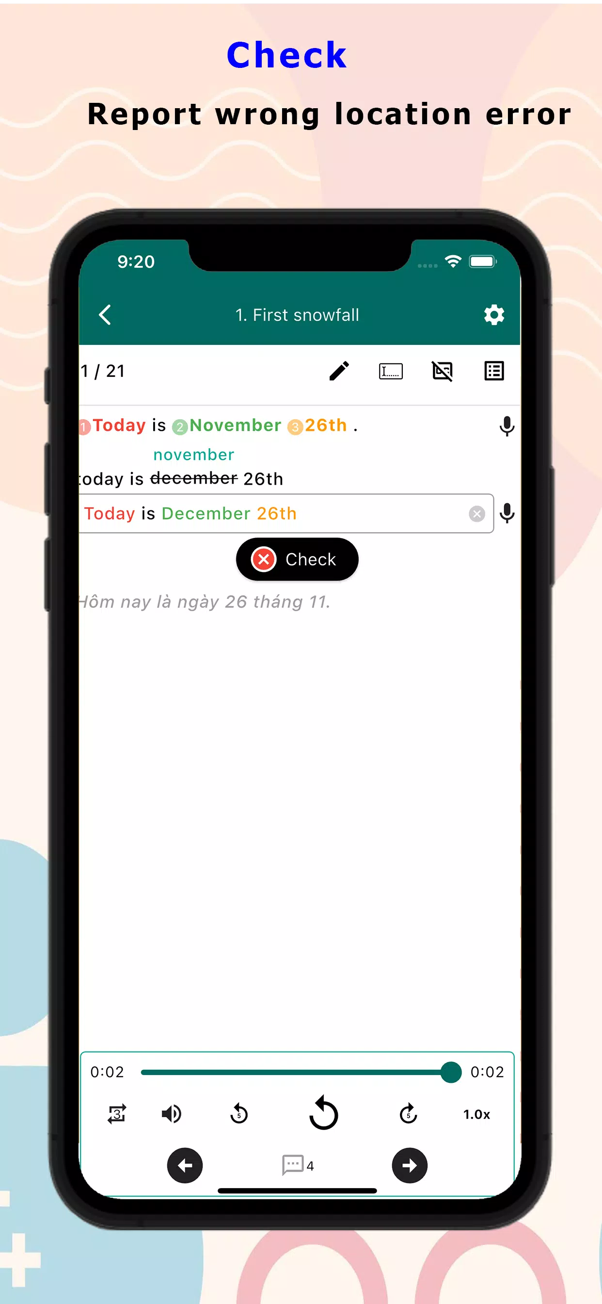 Go Dictation Ảnh chụp màn hình 2