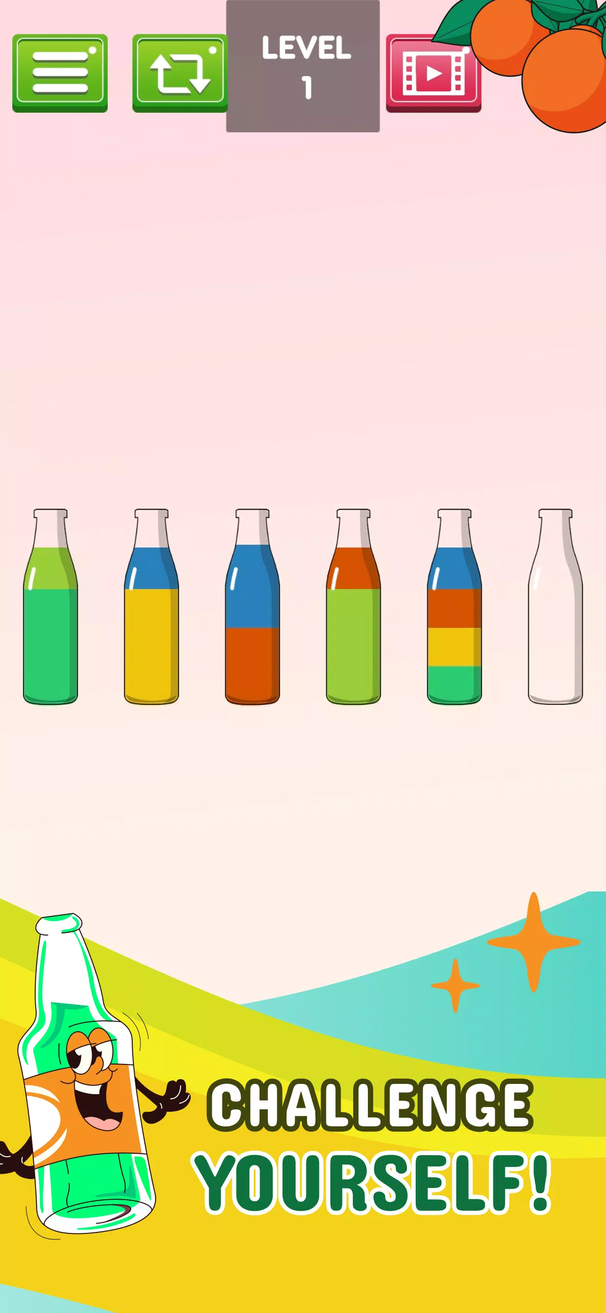 Soda Water Sort Puzzle: Color Screenshot 2