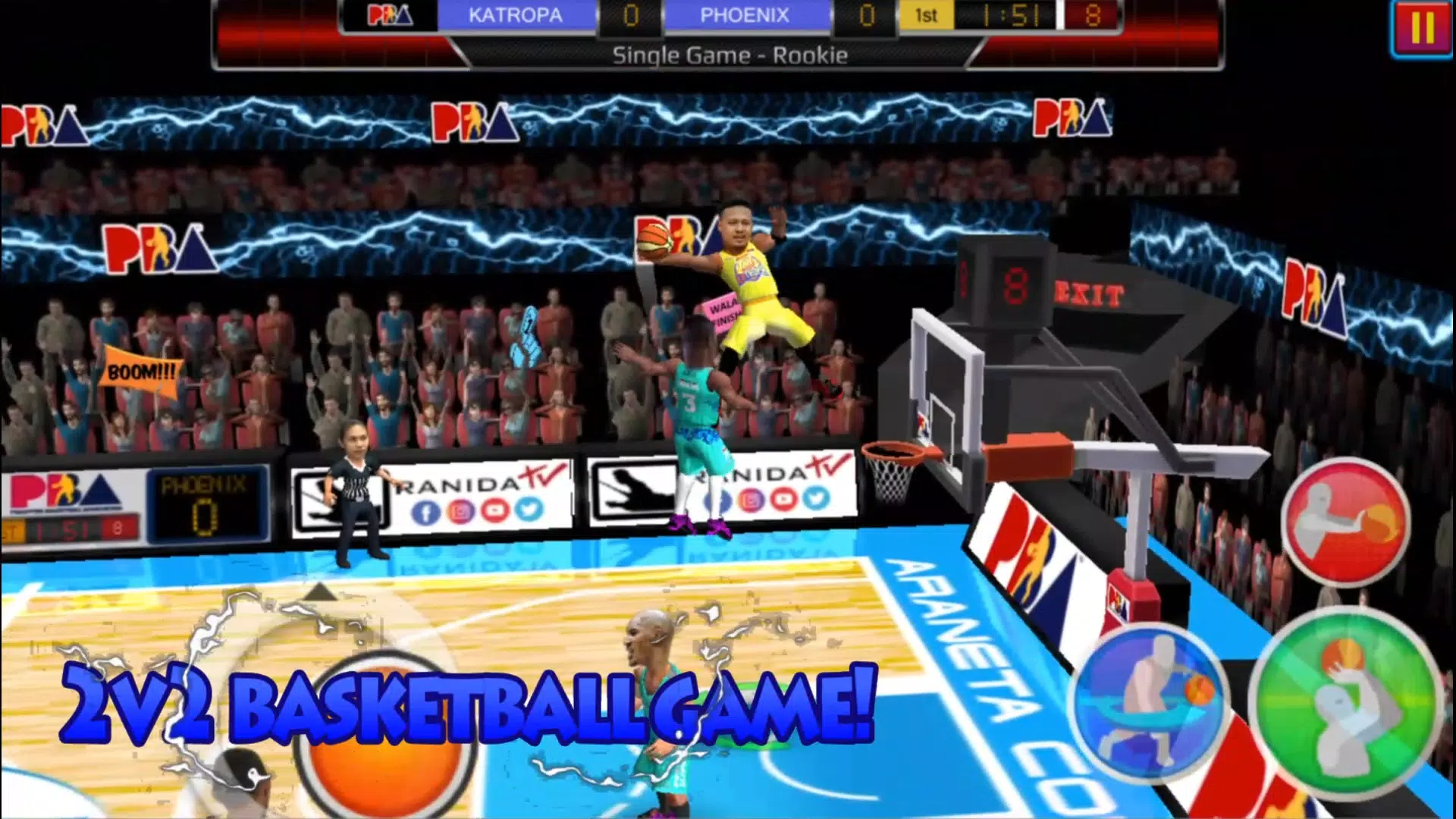 Basketball Slam! Ảnh chụp màn hình 0