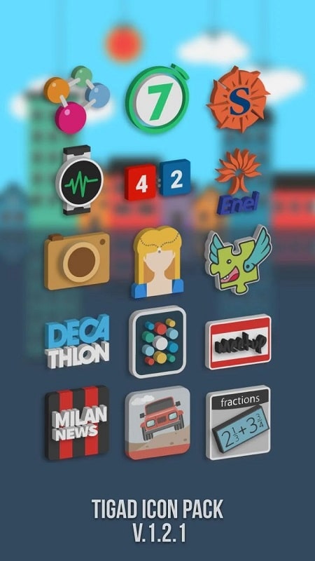 Tigad Pro Icon Pack ဖန်သားပြင်ဓာတ်ပုံ 0