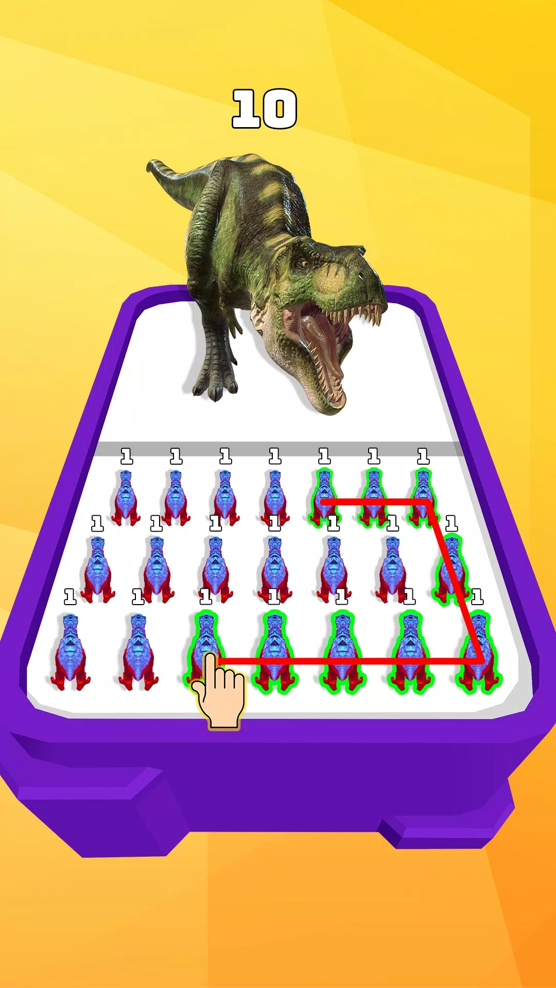 Merge Dinosaurs ဖန်သားပြင်ဓာတ်ပုံ 1