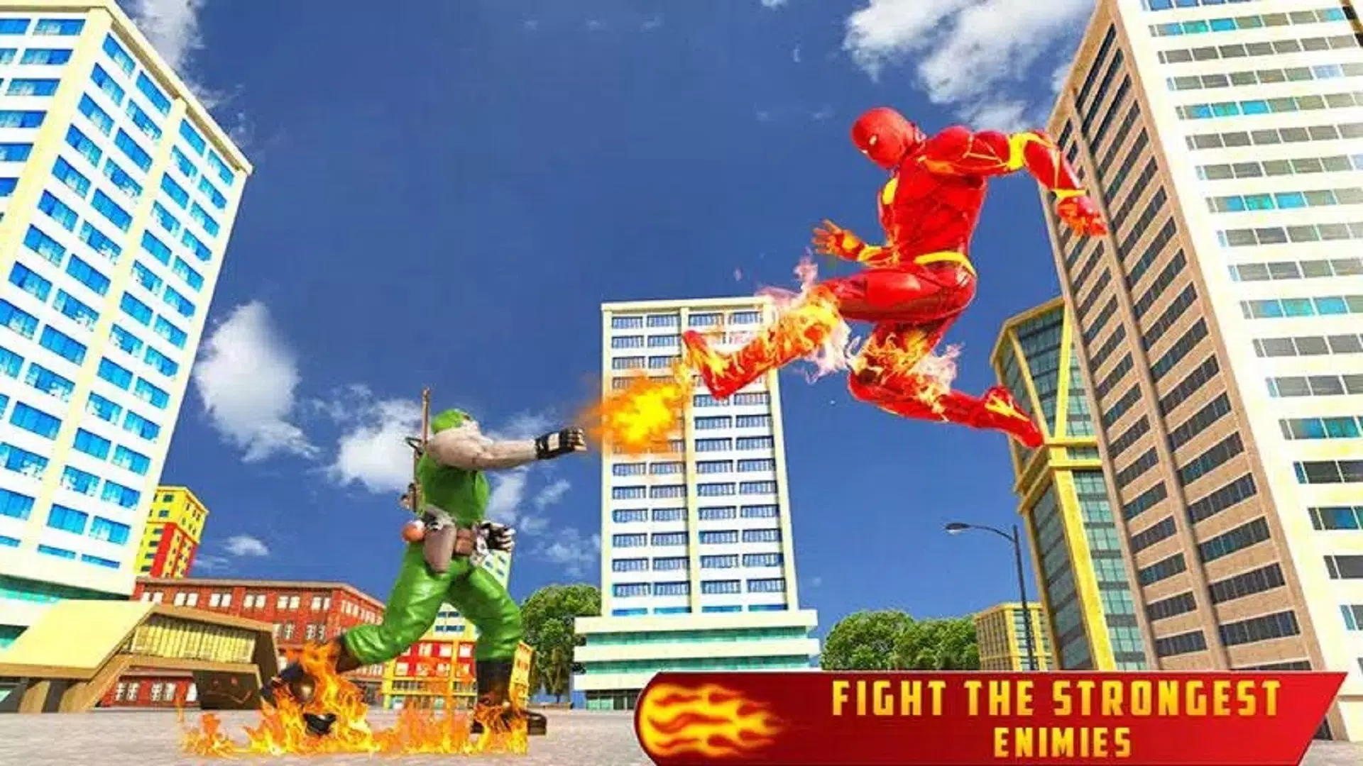 Fire Hero Robot Transform Game ဖန်သားပြင်ဓာတ်ပုံ 1