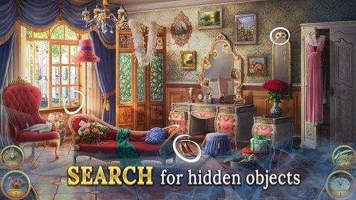 Hidden Objects Mystery Society Captura de pantalla 0