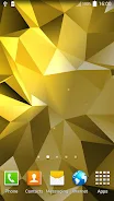 Crystal S5 3D Live Wallpaper Schermafbeelding 1