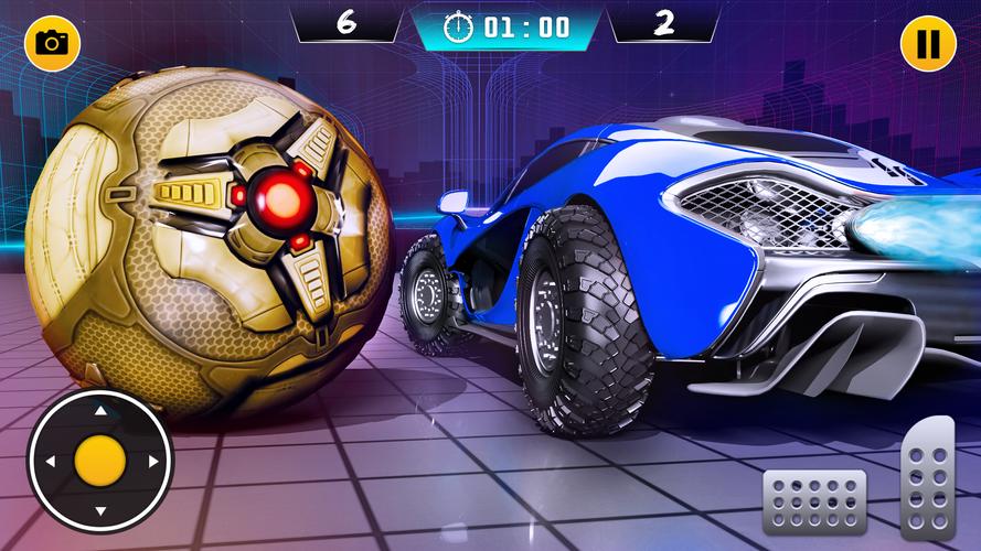 Rocket Car Racing Games 3D Captura de pantalla 1