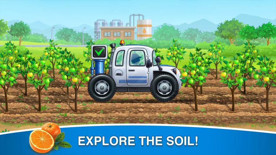 Farm kids games my Farming car Скриншот 2