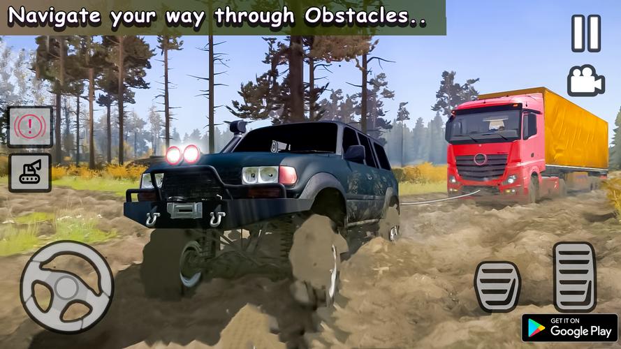 Prado Offroad Jeep Simulator Capture d'écran 0