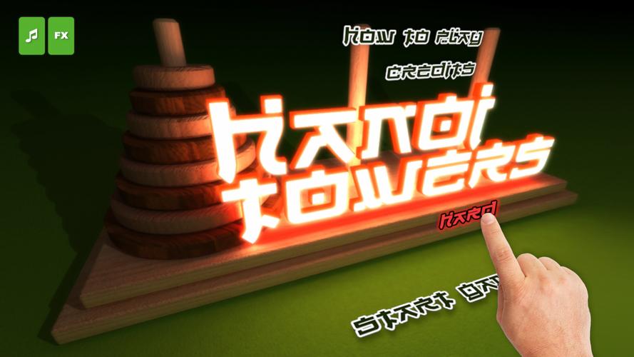 The Hanoi Towers Lite應用截圖第0張