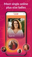 BBW: Chat & Date Curvy Women Capture d'écran 2