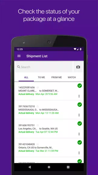 FedEx Mobile Tangkapan skrin 1