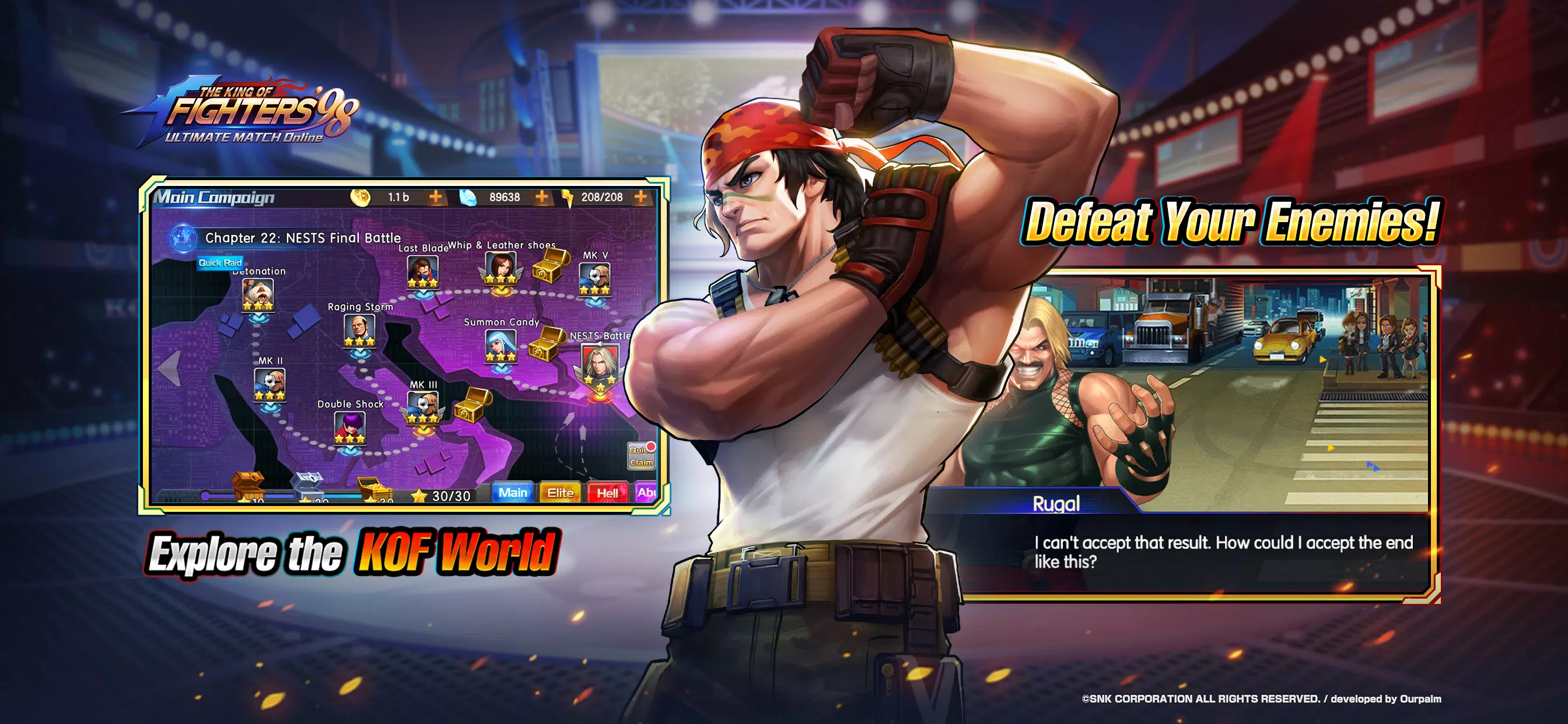 THE KING OF FIGHTERS '98 UM OL应用截图第3张