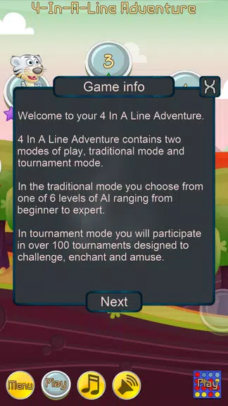 4 In A Line Adventure Screenshot 1