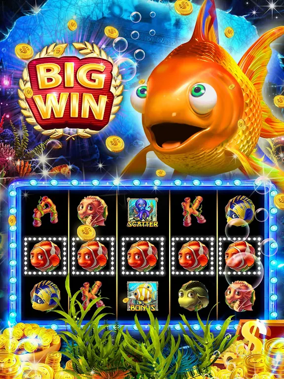 Schermata Goldfish Slots: Free Golden Casino Slot Machines 0