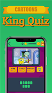 King Quiz: Cartoon Photos Quiz ภาพหน้าจอ 0