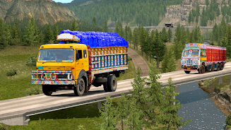 Indian Cargo Truck Simulator ภาพหน้าจอ 1