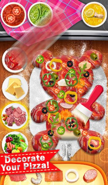 Shape Pizza Maker Cooking Game Screenshot 1