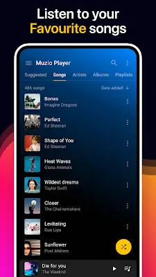 Muzio Player - Music Player - MP3 Player Tangkapan skrin 2