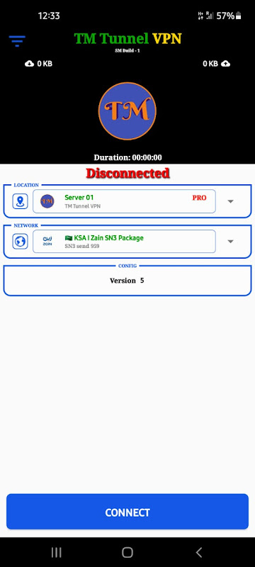 TM Tunnel VPN スクリーンショット 0