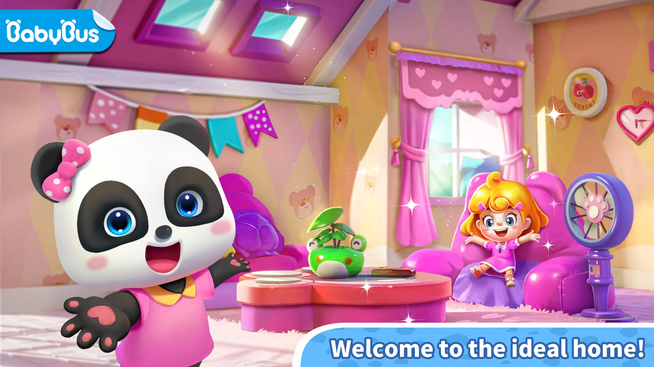 Panda Games: Town Home Скриншот 0