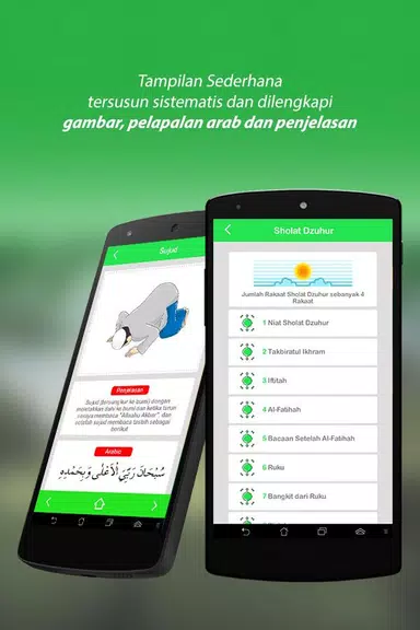 Tuntunan Sholat Lengkap +audio Ekran Görüntüsü 1