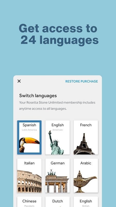 Rosetta Stone: Learn Languages স্ক্রিনশট 2