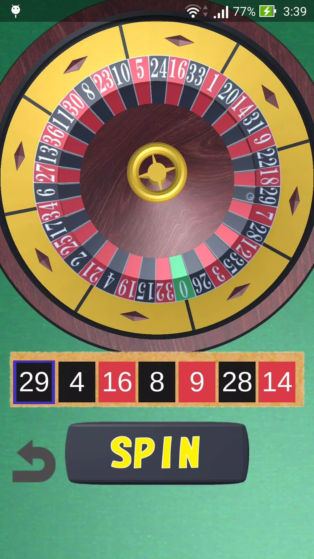 Roulette Wheel Ảnh chụp màn hình 2