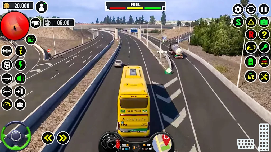 Coach Bus Driving 3D Bus Game Zrzut ekranu 2