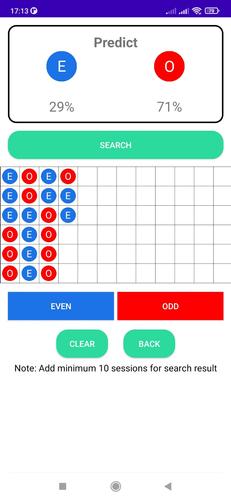 Even Odd Predict Tool ภาพหน้าจอ 0