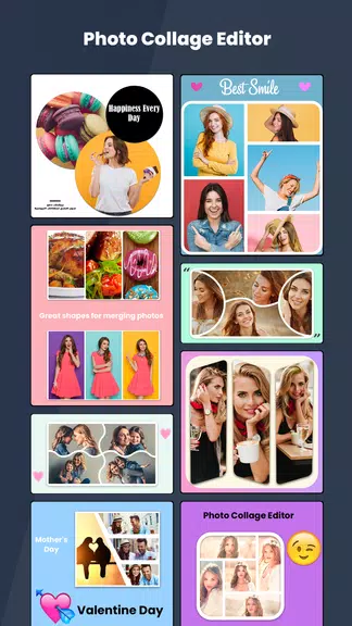 Photo Collage Editor ภาพหน้าจอ 0