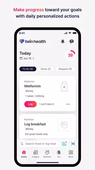 Twin Health Zrzut ekranu 2