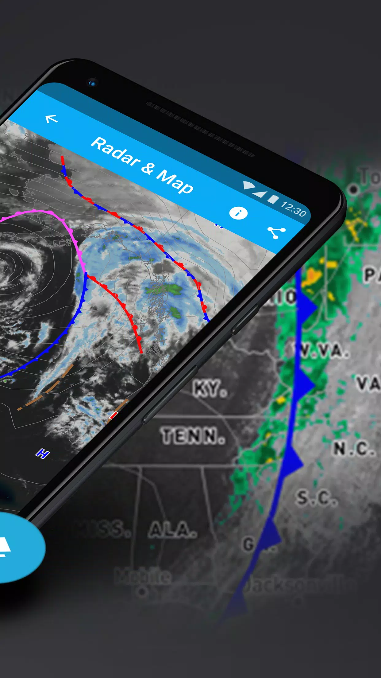 Schermata Weather data & microclimate : 1