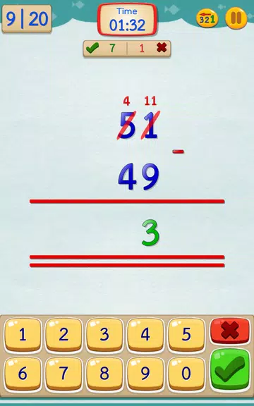 Math Fast Plus and Minus 스크린샷 1