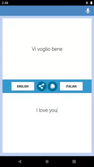 English-Italian Translator Captura de pantalla 1