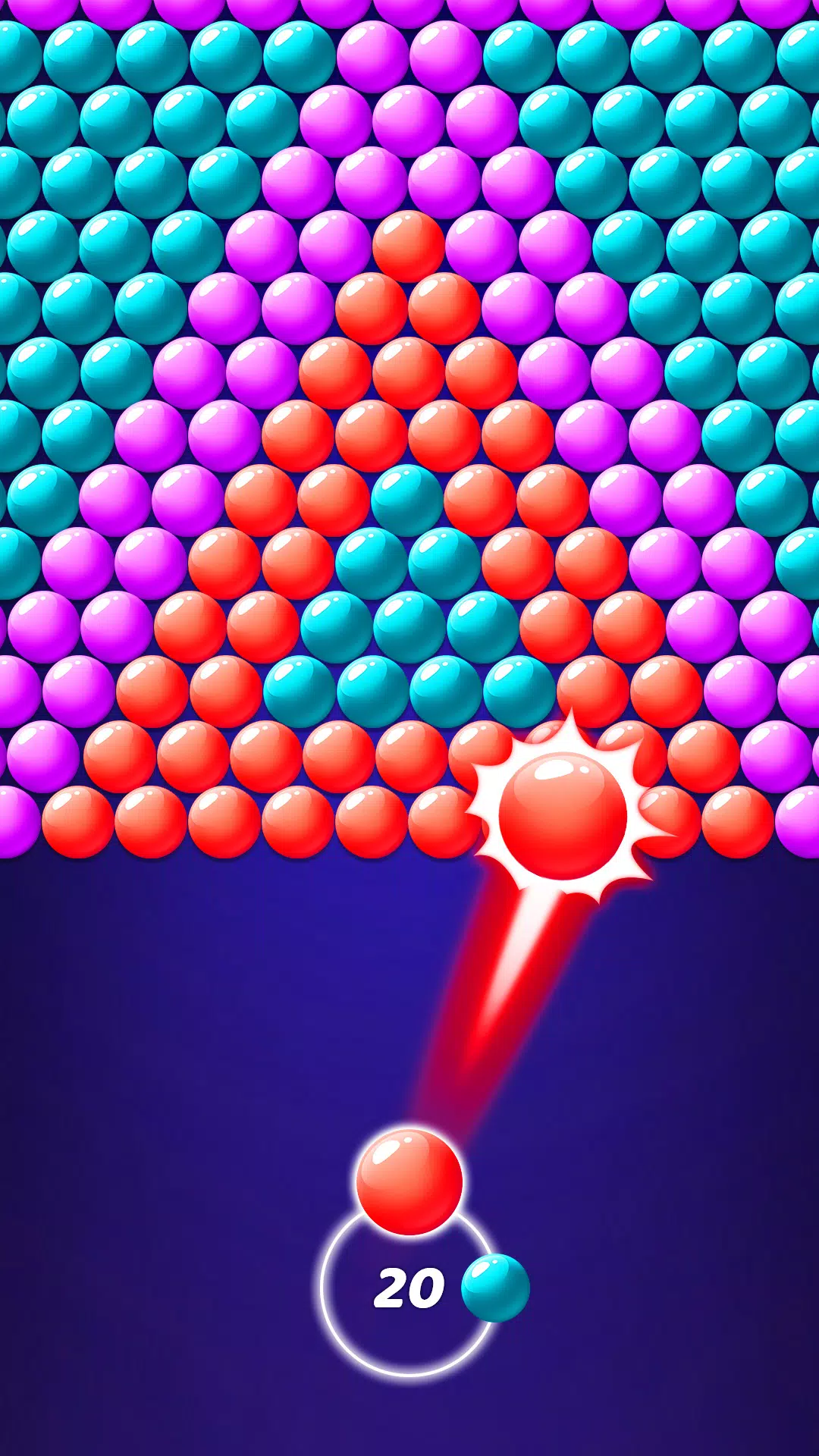 Bubble Shooter And Friends Captura de pantalla 3