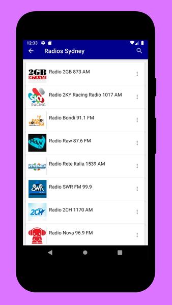 Radio App Australia: FM Online स्क्रीनशॉट 3