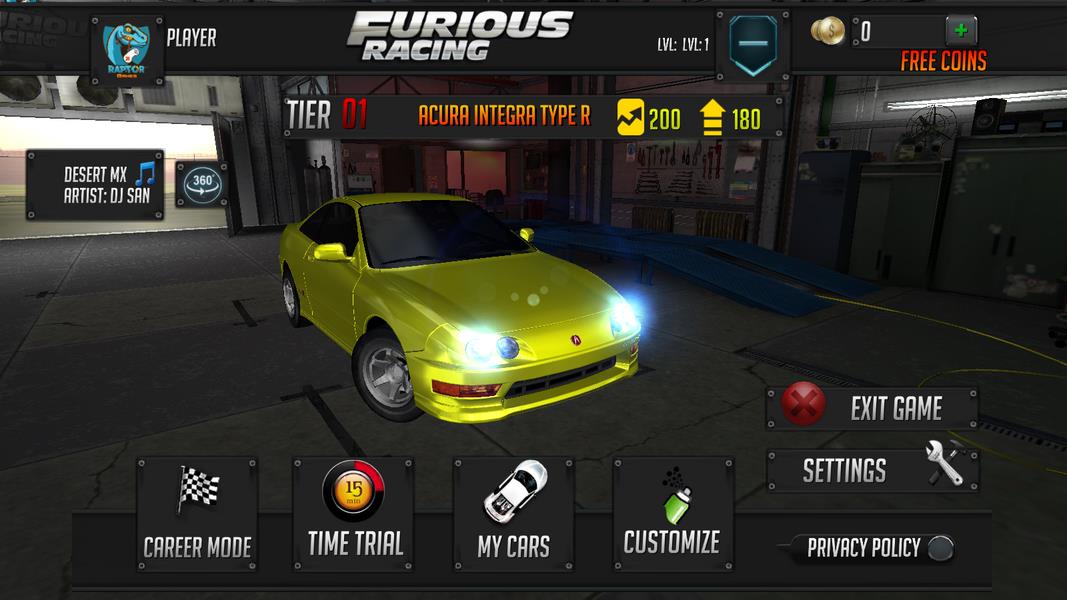 Furious 7 Racing स्क्रीनशॉट 0