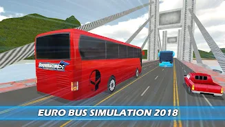 Euro Bus Simulator Games 2022 ภาพหน้าจอ 1