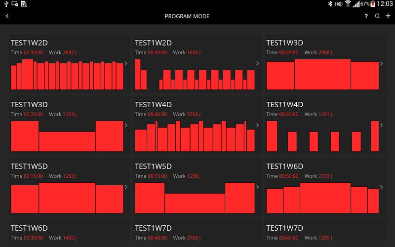 myETraining Screenshot 2