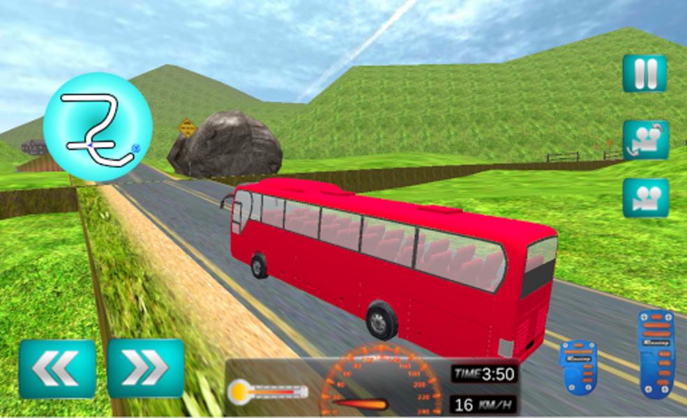 Bus Driving Hill Station Sim应用截图第2张