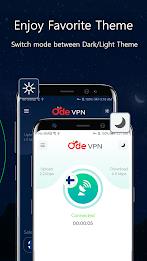 ODE VPN - Fast Secure VPN App Captura de pantalla 1