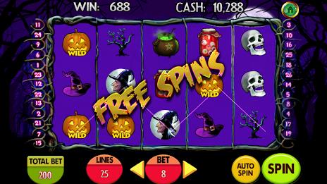 Halloween Slots Mania Deluxe ภาพหน้าจอ 2