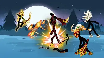 Stickman Legacy: Giant War Tangkapan skrin 3