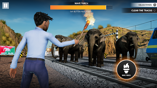 Indian Train Simulator Mod Capture d'écran 1