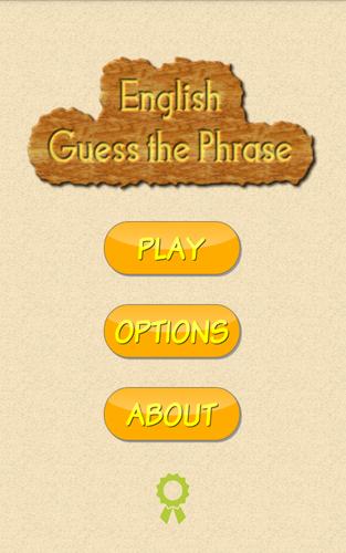 English Guess The Phrase Скриншот 0