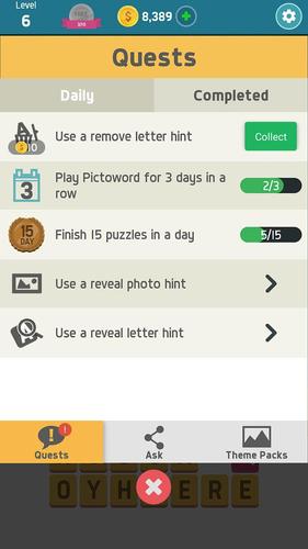 Pictoword: Jogo de Palavras Captura de tela 3