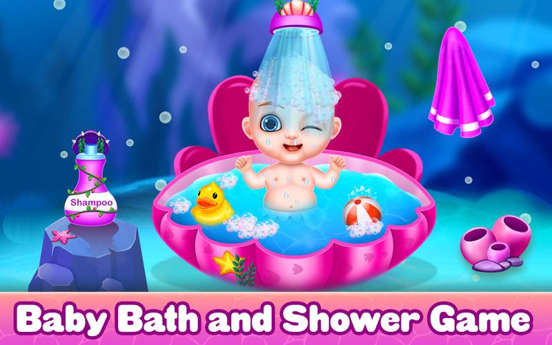 Mermaid Game: Newborn,Pregnant Captura de tela 0