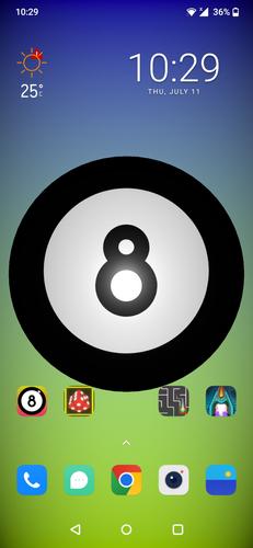 Magic 8 Ball Live Wallpaper 3D應用截圖第0張