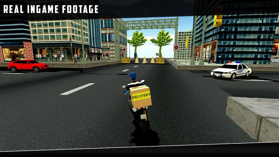 City Courier Delivery Rider 스크린샷 2