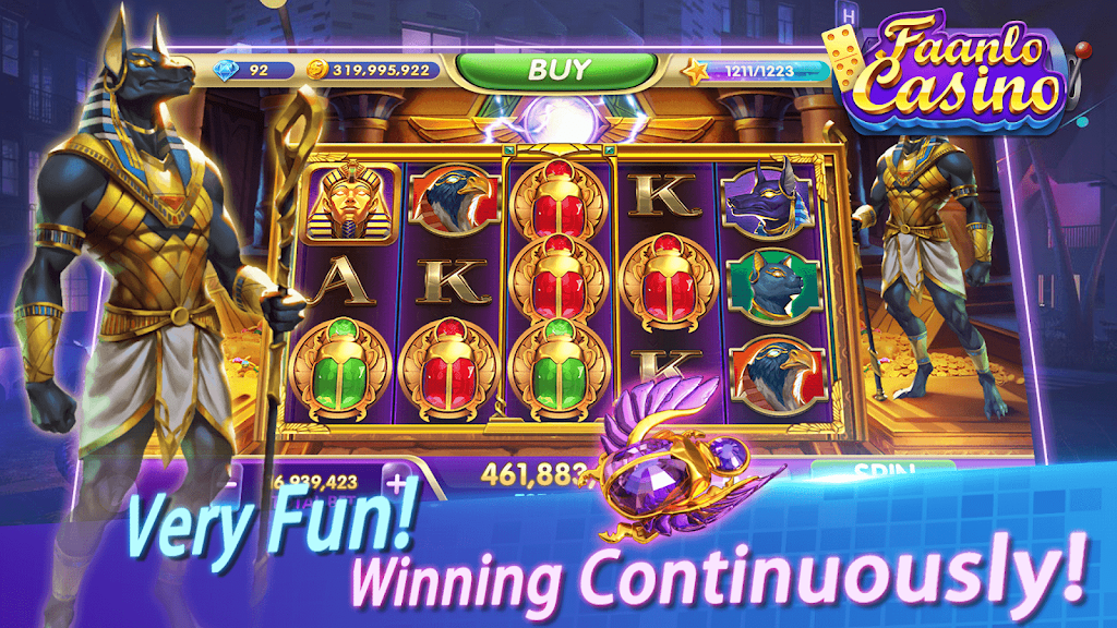 Faanlo Casino - 3D Domino Gaple Slots Online Captura de tela 2