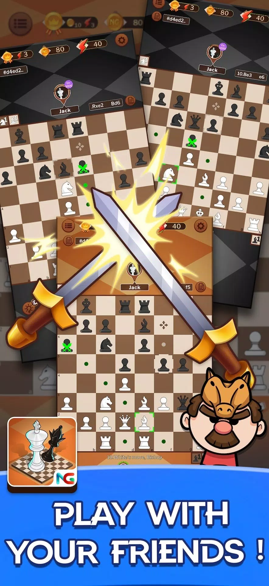 Chess Online ♙ Chess Master Ảnh chụp màn hình 1